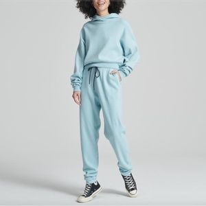 Naadam Baby Blue Sweatsuit
